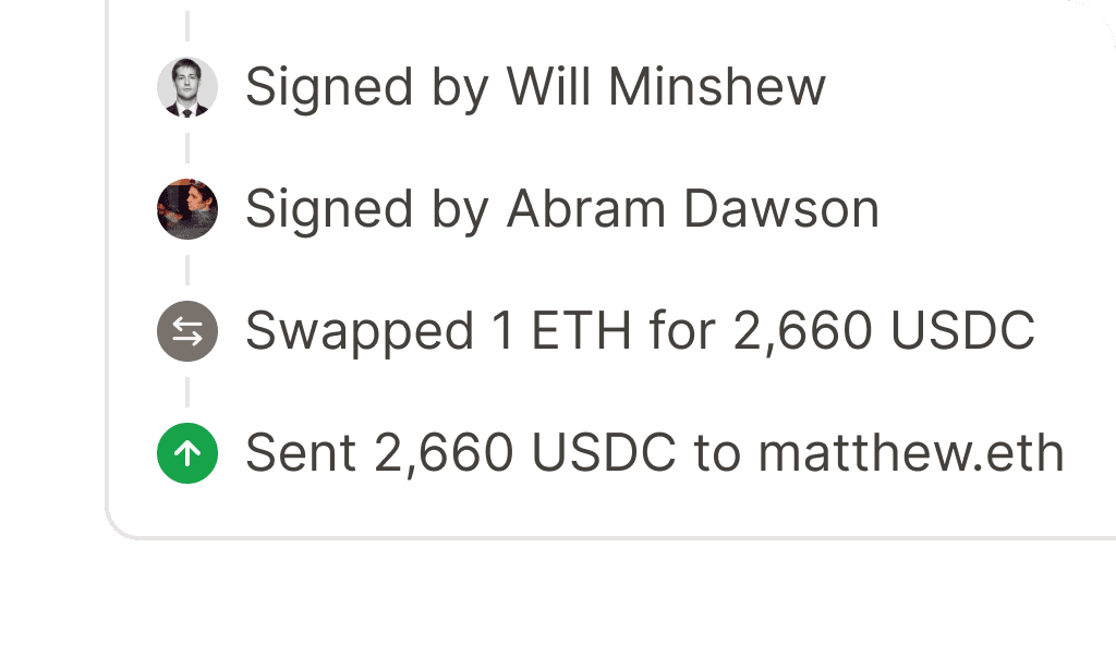 Bridge, swap, send